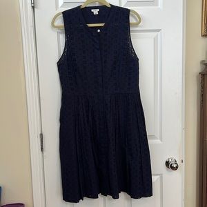 J. Crew eyelet dress